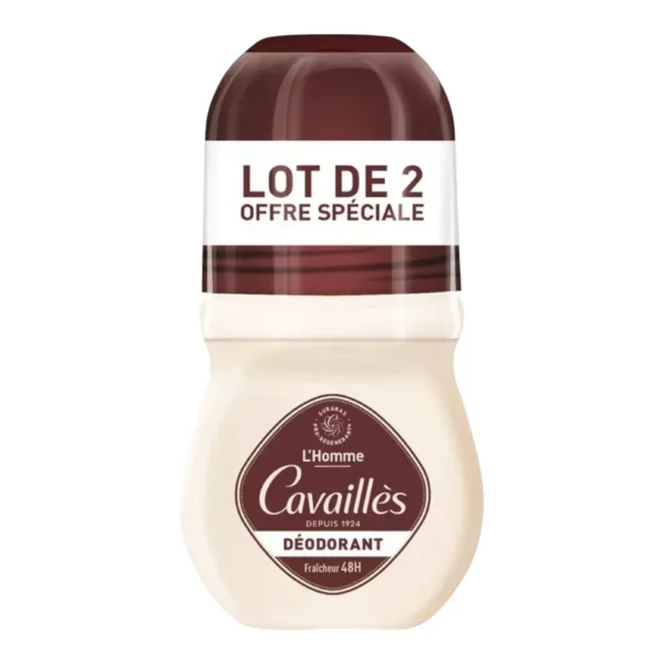 Cavaillès Dermato Déodorant Homme - 2 x 50ml