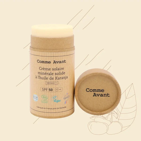 Crème solaire minérale liquide SPF50