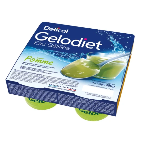 Delical Gelodiet Eau gélifiée - Menthe