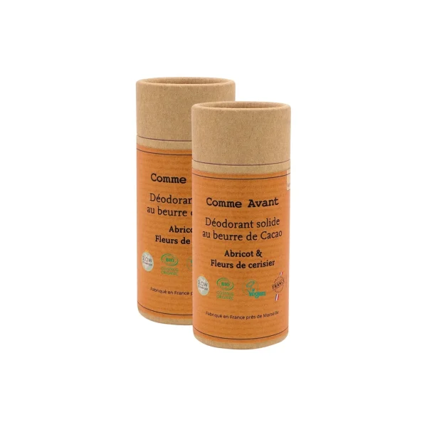 Déodorant solide Abricot & Fleurs de cerisier