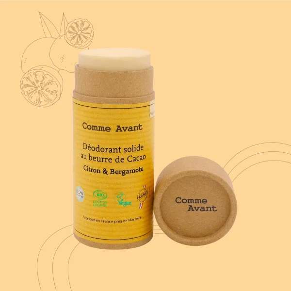Déodorant solide Citron & Bergamote