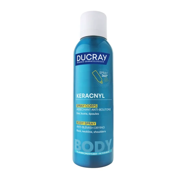 Ducray Keracnyl Spray corps - 150ml