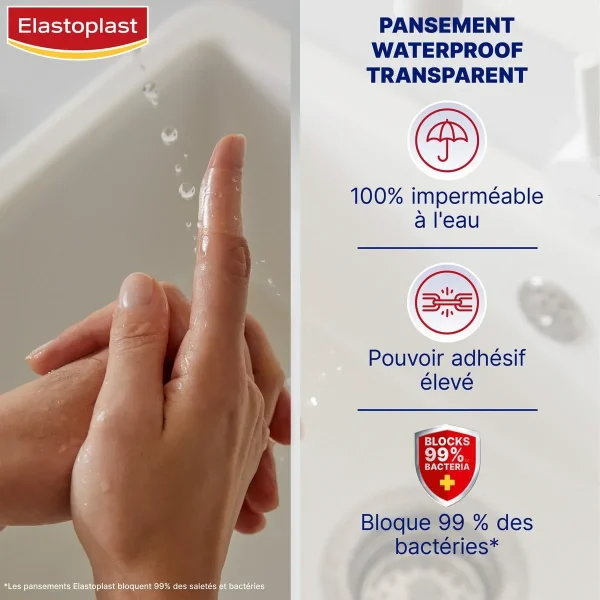 Elastoplast Aqua Protect Pansements - Image 3 Elastoplast Aqua Protect Pansements