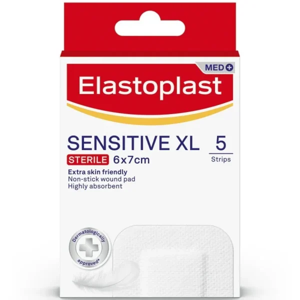 Elastoplast Sensible Pansements XL - 6x7cm