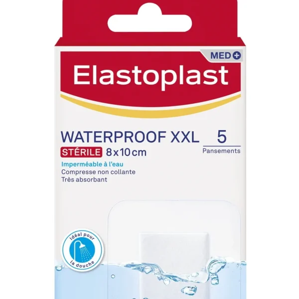 Elastoplast Waterproof XXL - 5 pansements
