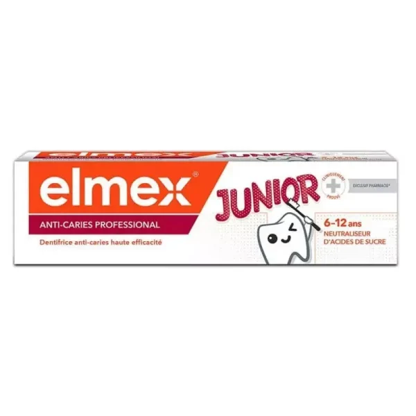 Elmex Junior Dentifrice Professionnel - 75ml