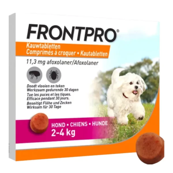Frontpro chien 2 à 4 kg - 3 comprimés