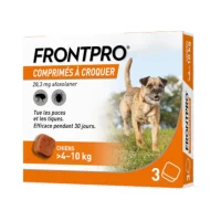 FRONTPRO Chien 4-10 kg - 3 comprimés