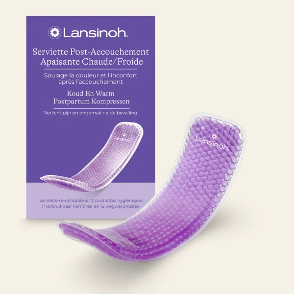 Lansinoh Serviette Post-Accouchement - 1 unité + 12 pochettes