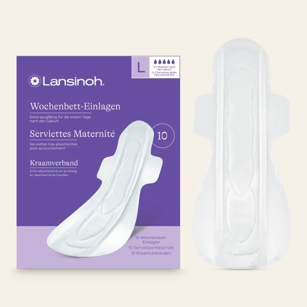 Lansinoh Serviettes Maternité - 10pcs