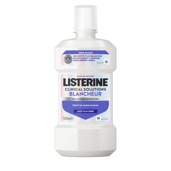 Listerine Clinical Solutions Blancheur - 500ml