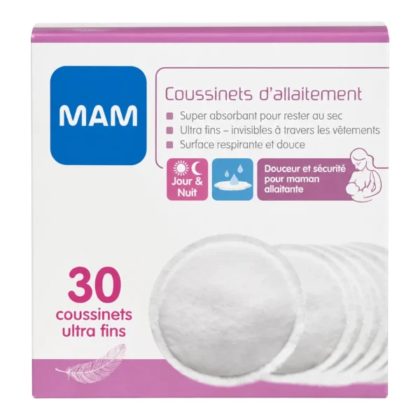 MAM Coussinets d'allaitement - 30 unités