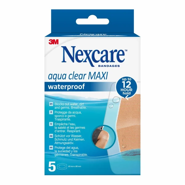 Nexcare Aqua Clear MAXI - 5 pansements