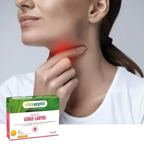 Olioseptil Pastilles Gorge-Larynx