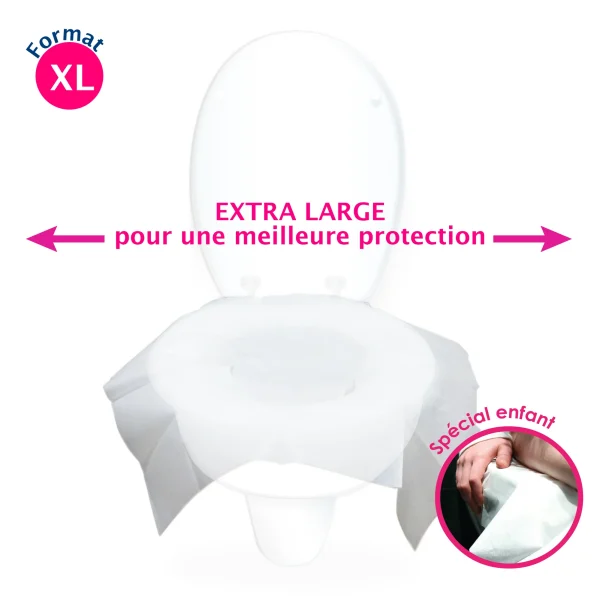 ORGAKIDDY Protège cuvette XL