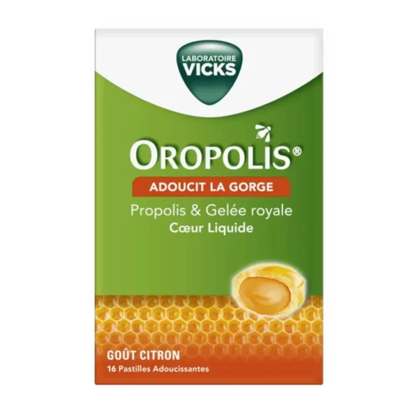 Oropolis Coeur Liquide Propolis - 16 pastilles