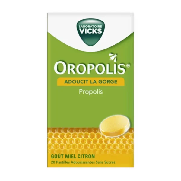 Oropolis Pastilles adoucissantes Propolis - 20 pastilles