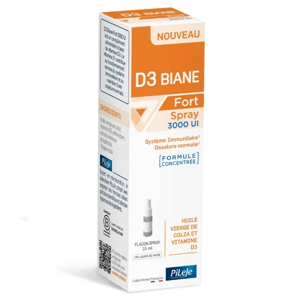 PiLeJe D3 Biane Fort - 15ml