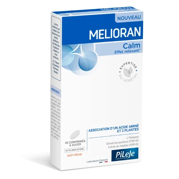 PiLeJe Melioran Calm - 30 comprimés
