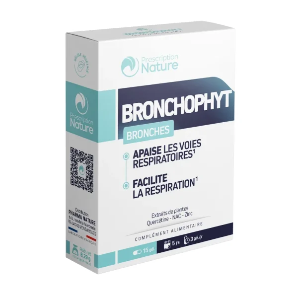 Prescription Nature Bronchophyt - 15 gélules