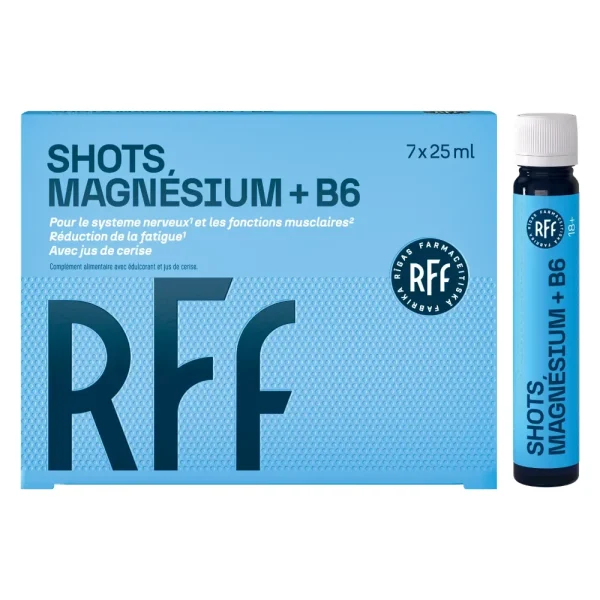 RFF Shots Magnésium B6 - 7x25ml