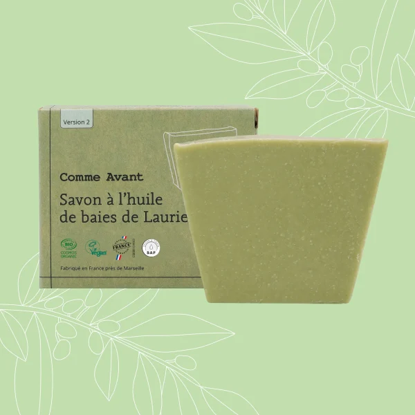 Savon à l'huile de baies de laurier