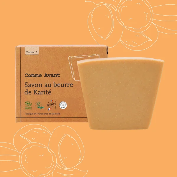 Savon naturel au beurre de karité