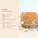 Savon naturel au beurre de karité
