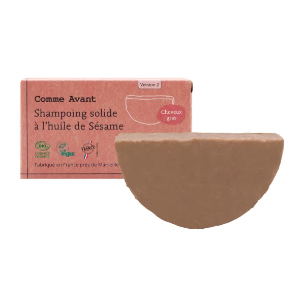 Shampoing solide à l'huile de sésame - 70g