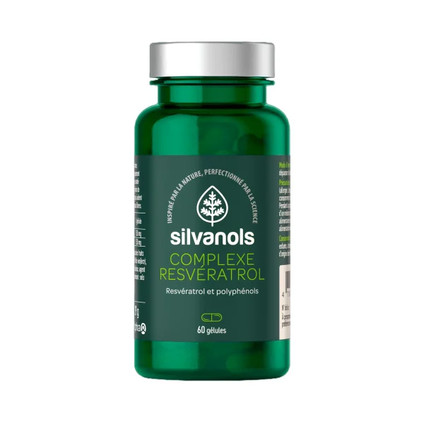 Silvanols Complexe Resvératrol - 60 gélules