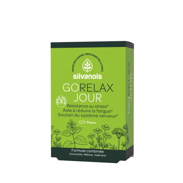 Silvanols GoRelax Jour - 30 gélules