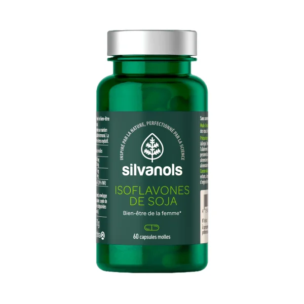 Silvanols Isoflavones de soja - 60 gélules