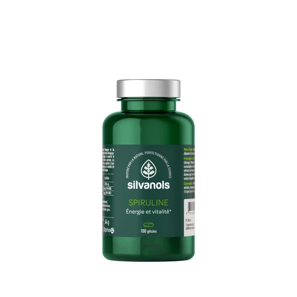 Silvanols Spiruline Énergie - 100 gélules