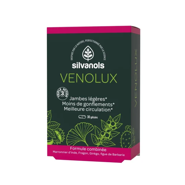 Silvanols Venolux Confort - 30 gélules