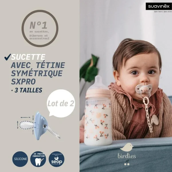 Suavinex Birdies Lot de 2