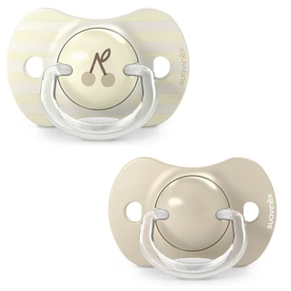 Suavinex Birdies Sucettes symétriques - Beige