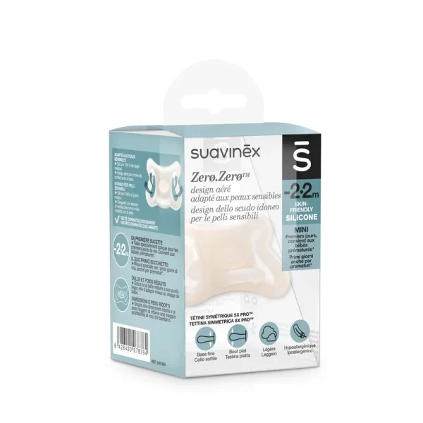 Suavinex Zero Zero Sucette - 2 mois