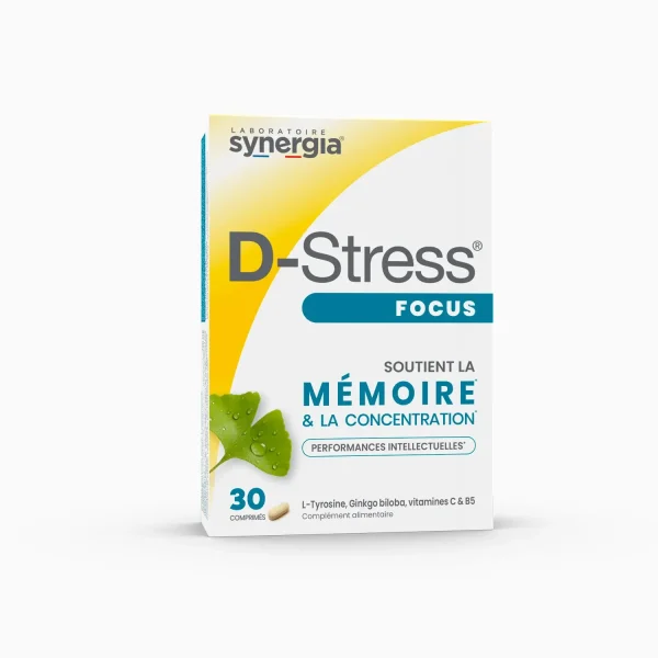 Synergia D-Stress FOCUS - 30 comprimés