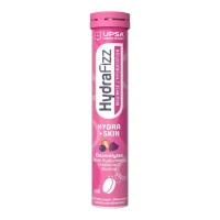 UPSA Hydrafizz Hydra+Skin - Fruits Rouges
