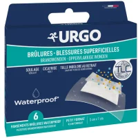 URGO Brûlures Waterproof - 6 pansements