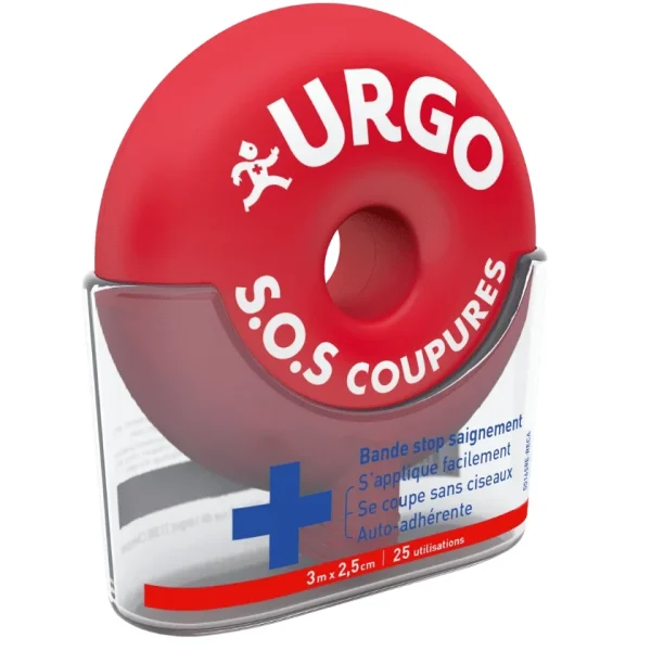 URGO SOS Coupures Bande - 3m x 2,5cm