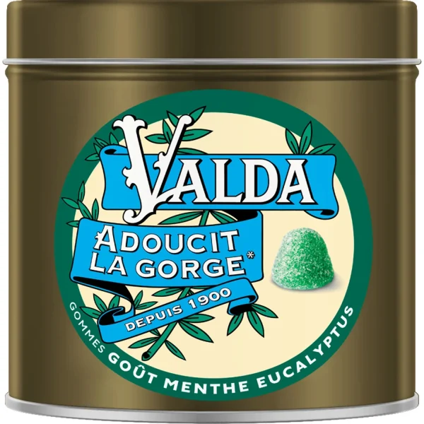 Valda Pastilles Menthe Eucalyptus - 140g