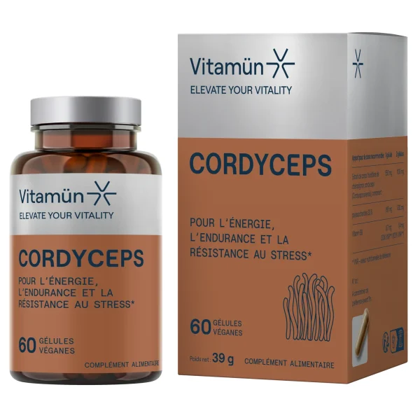 Vitamün Cordyceps Énergie - 60 gélules