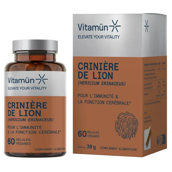 VITAMÜN Crinière de lion - 60 gélules