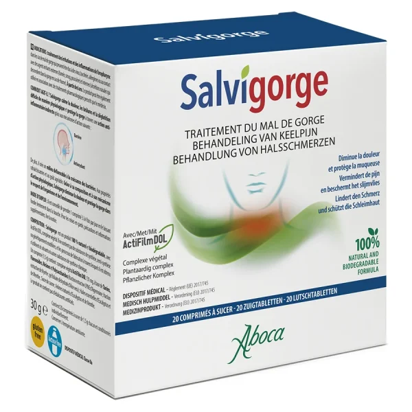 Aboca Salvigorge Comprimés - 20 comprimés