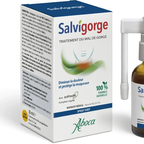 Aboca Salvigorge Spray Fort - 30ml