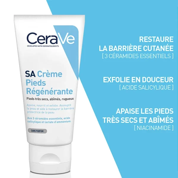 CeraVe SA Crème Pieds