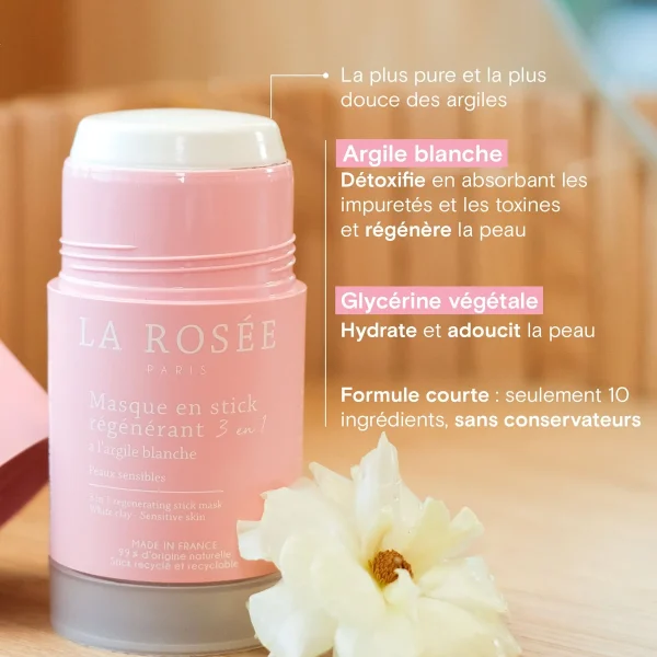 La Rosée Masque en stick régénérant