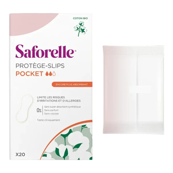Saforelle Protège-slips Pocket - 20xProtège-slips