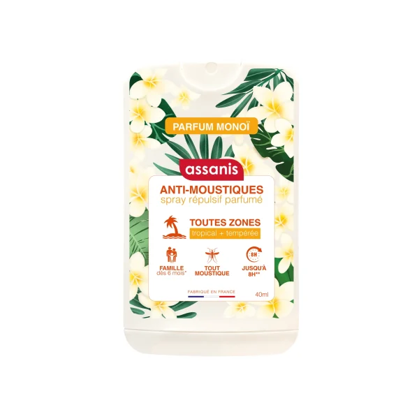 Spray Répulsif Parfumé Anti-Moustiques - 40 ml